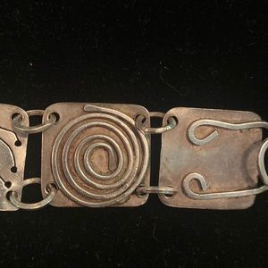 Handmade silver bracelet